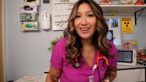 Nurse discovers your BP fetishes so shes assists you with your sperm samples checking your BP and mine! while we cum together!