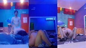 fuimos de viaje al pueblo de al lado y nos quedamos en un motel