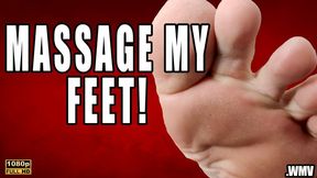KingMarti:Relaxing Foot Massage: Man Demands Intense Care for Aching Feet - FHD - WMV