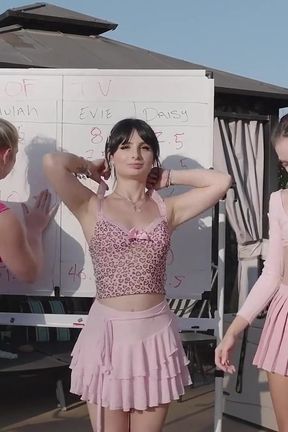 Reciting the National Anthem in a Wacky Wild Strip Game Show