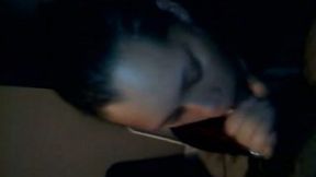 Just a friendly blowjob from my dark skin neighbor on cam