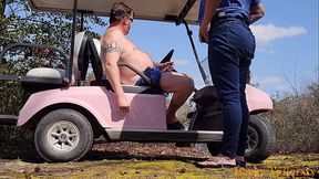 Amateur couple risks it all for a steamy hookup at the campground just