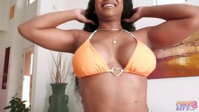 Interracial Hardcore Anal Encounter with a Curvy Beauty