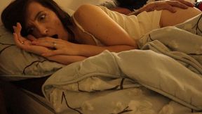 Stepson ravages Stepmom in sweaty shared bed