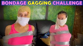 Khloe and Yurca’s Ultimate Bondage Gagging Challenge – Duct Tape, OTM & OTN Gags, and Restraint Play with Mary (low res mp4)