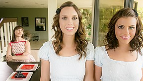 Adriana Chechik & Jade Nile in Step mother's Secret Fake twins: One Video