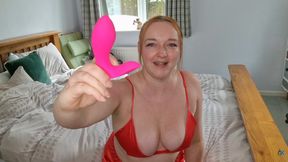 Naughty Girl Next Door Tries Lovense G-Spot: Explosive Hands-Free Orgasms, Tits Out!