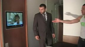 Twink fucked the hotel manager a sexy Arab