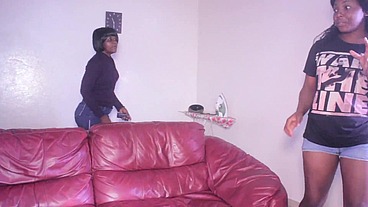 Yann takes pleasure in fucking 2 slutty friends at the same time. 2 big asses for him alone. Experience it live. AFRICAN PORN MOVIES gives you intense pleasure