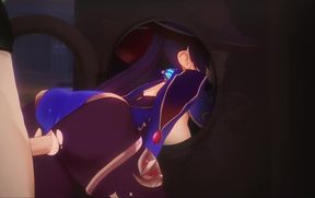 Mona Is Stuck! Time to Fuck Her