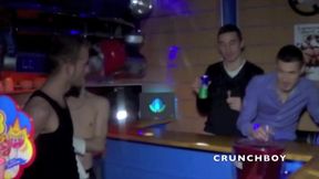 Tiago fucked by a boy with a big cock in a bar