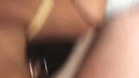 ”Meat sucking ebony beautiful babe on her knees”