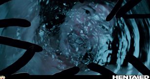 Real Life Hentai - May Thai is sinking - gets Alien treatment in the upside down