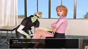 College babe gets pounded in a hidden corner