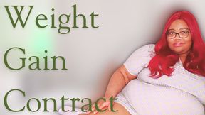 Weight Gain Contract: Solutions for your Resolution Fatigue - Bella Trixxx Gaining Weight and Fat Encouragement 720p