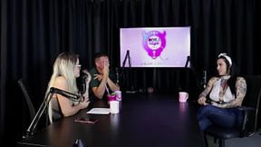 Two girlfriends; he surprisingly enjoys group sex at the motel