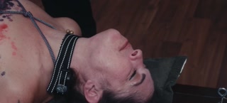 Restrained Wax Play, Multiple Orgasms and Flogging on a Table