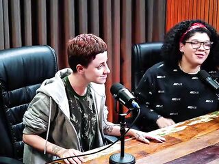 Lohan (trans guy) and Sofie (trans woman) on Ebony Cast SP discussing non-monogamy — it caused quite a stir.