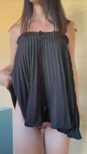 Busty MILF showcases her big tits on OnlyFans
