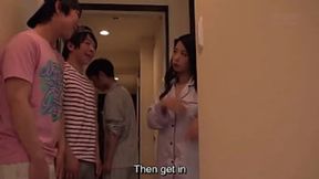 'Japanese cougar gangbang, humongous dong, XXX Asian adult content'