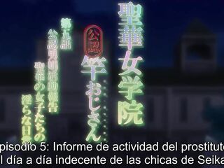 Seika Jogakuin Koutoubu Kounin Sao Oji-san - Capitulo 5 (Comics)