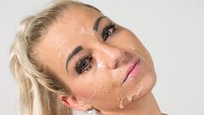 Awesome doggy style fuck with a long-legged blonde Lucy P