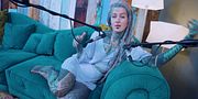 Anuskatzz tattoo model ASMR O -  Overcome podcast talking