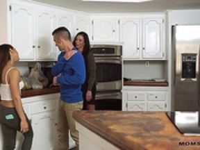 Ariella Ferrera And Sara Luvv Mom Teach Sex