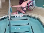 Sexy Paraplegic Swimsuit