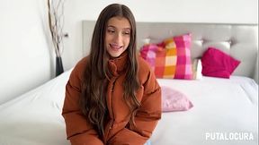 PutaLocura - Peque&ntilde_a teen colombiana Sofia Smith es pillada por Torbe y follan duro