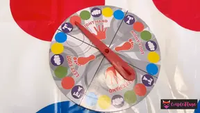 Acrobatic Frenzy Ends with Sis's Tongue Lapping Up Brother's Spunk