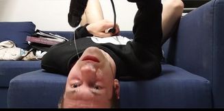 Fucking My Throat with This Dildo