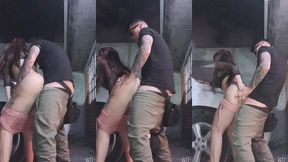 esta chica me da unos sentones en mi pene lleno de semen y despues de un rato termino dentro de ella