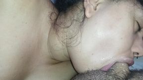 DAMN ROLLING ON COCK, HER BIG FULL HOT LIPS