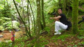 Anal experience in the woods for Shannya Tweeks