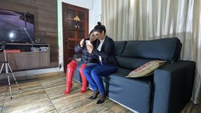amiguinha fez sexo anal pela primeira vez com o tio