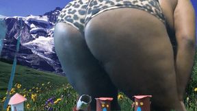 Giantess Ass Destroys Tiny Homes Mountains  1080 smaller