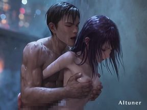 Ghost-shell Heat - She Lets Control Slip on Purpose.