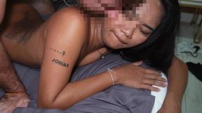 Sexy Asian Teen Ravaged by Huge Cock Takes Cum in Mouth