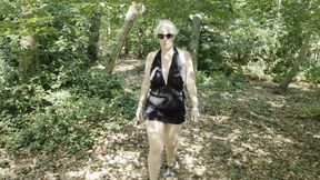 Fucked hard in the woods