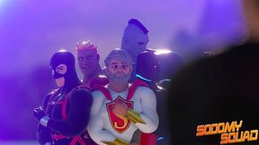 SodomySquad Gay Heroes SUPER GROUP SUCK & FUCK