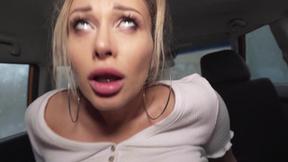 ”Ukrainian Sexy Girl Crashes Car, Seduces & Blows Me!”