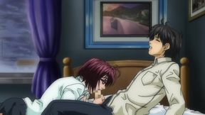 Accelerando: Whisper Of Descending Angels 4 - Hentai Teen 18+ Ties Up Dude, Pisses On Him And Rides Cock