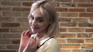 Old landlord gets paid with hot sex and wet blowjob