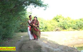 Indian Village Wife Best Romance with Another Man! Village Cheating Wife Sex