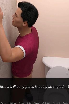 Erotica 5 - Ren Fucks Mystery Girl Through Toilet Glory Hole