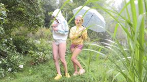 it's raining in PVC clothing - mp4 1080p