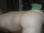 Ass Gasping Thrusting Dildo Fuck