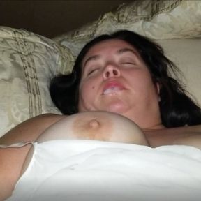 Sexy BBW Plays in Sold Panties and Mouthful of Cum (Preview)