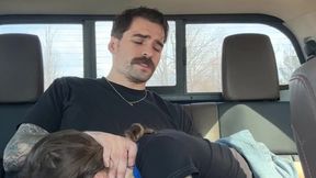 Eden Ivy's ass&#x1F351; gets driven in a truck by The Flesh Mechanic